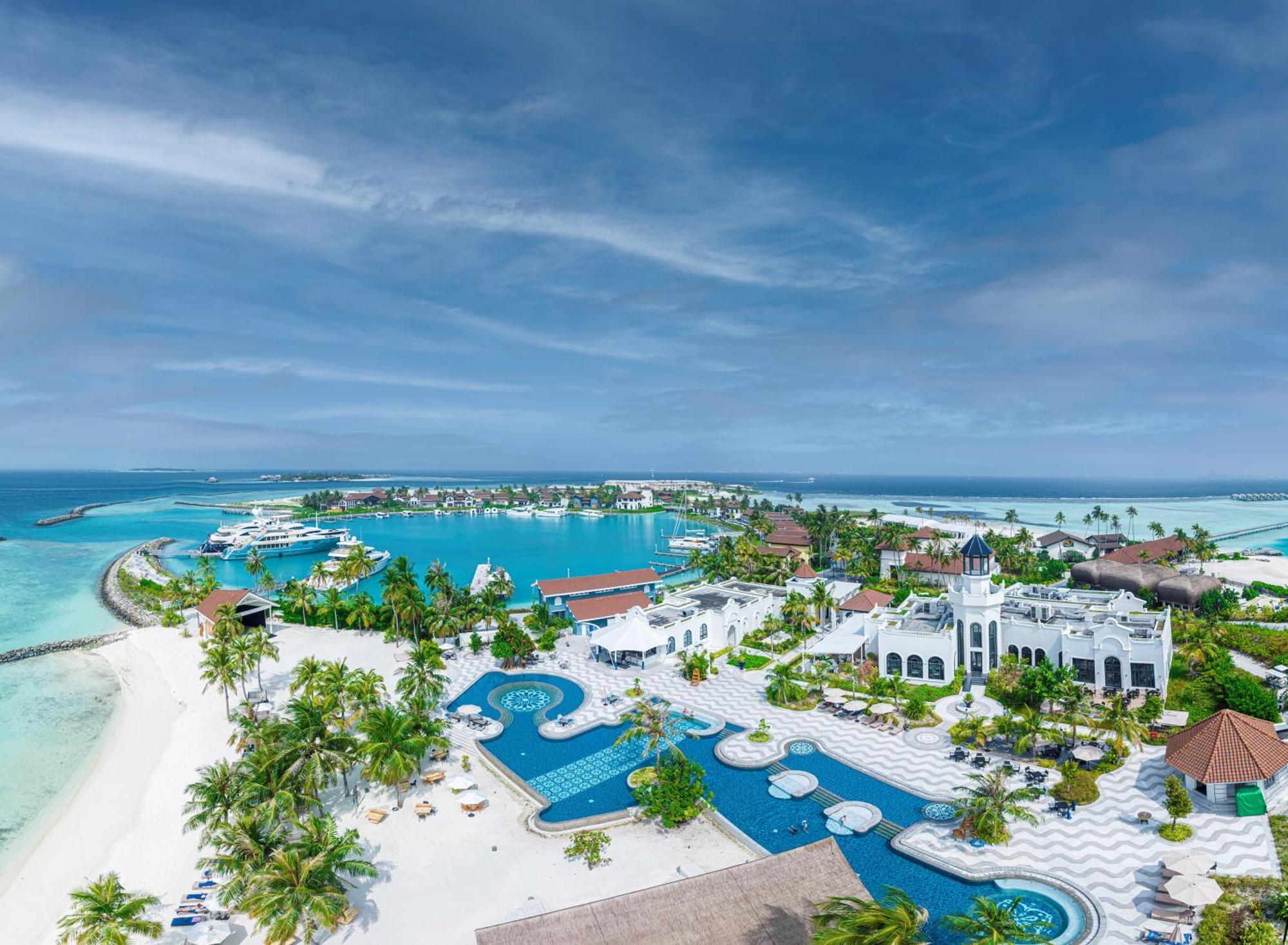 Saii Lagoon Maldives, Curio Collection By Hilton Emboodhoo Lagoon Exterior foto