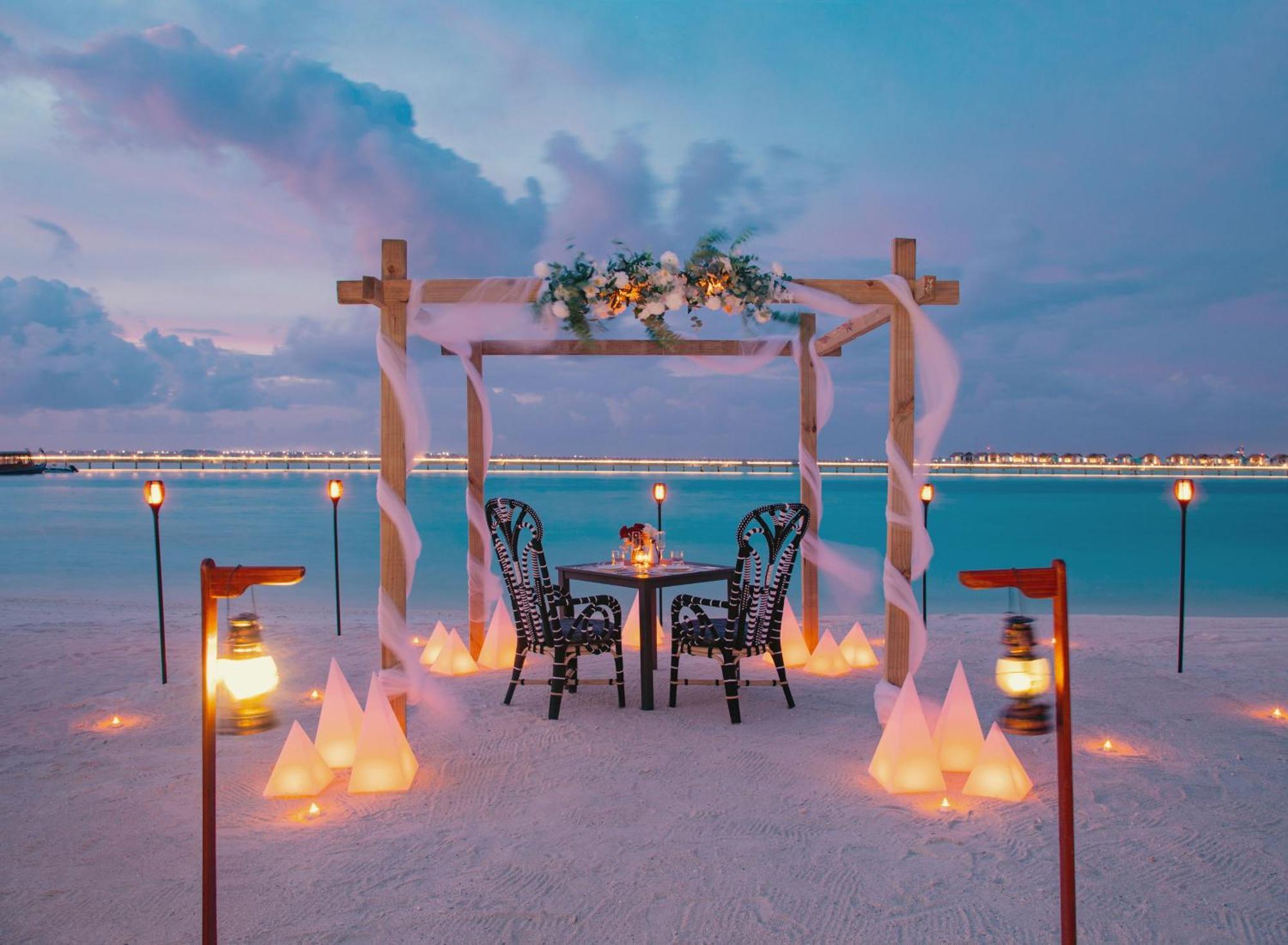 Saii Lagoon Maldives, Curio Collection By Hilton Emboodhoo Lagoon Exterior foto