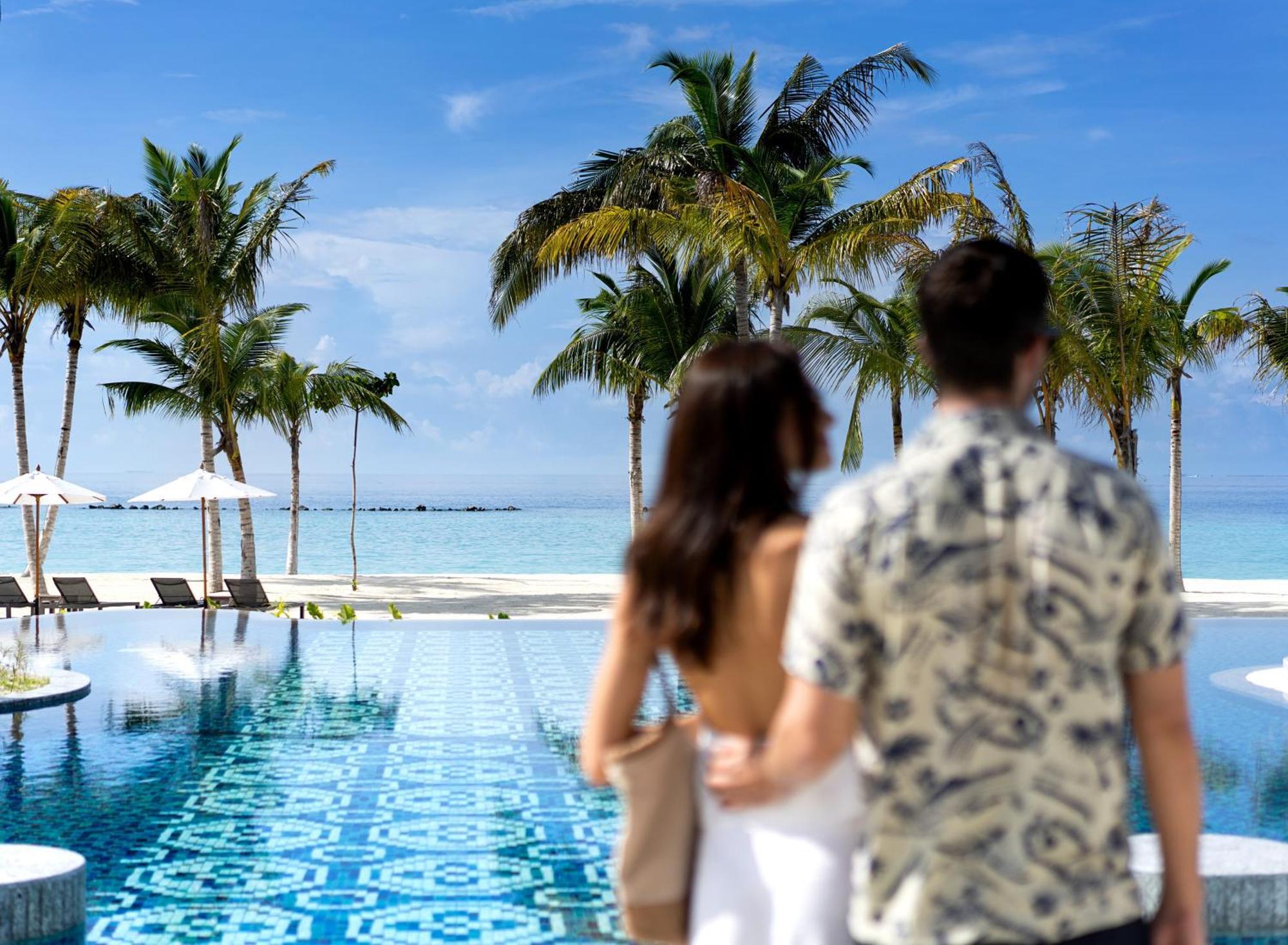 Saii Lagoon Maldives, Curio Collection By Hilton Emboodhoo Lagoon Exterior foto