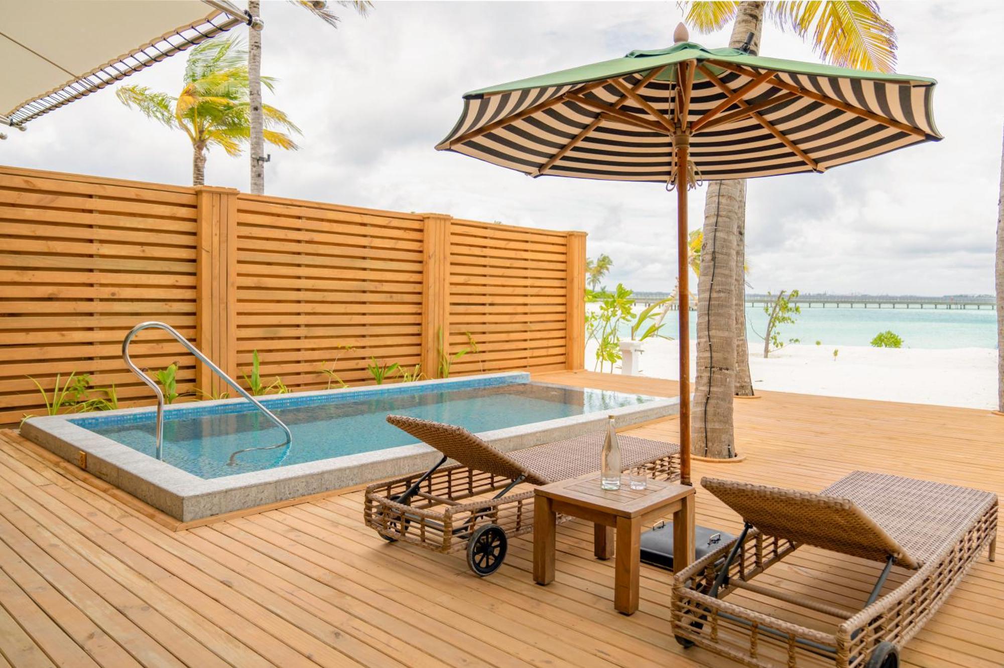 Saii Lagoon Maldives, Curio Collection By Hilton Emboodhoo Lagoon Exterior foto