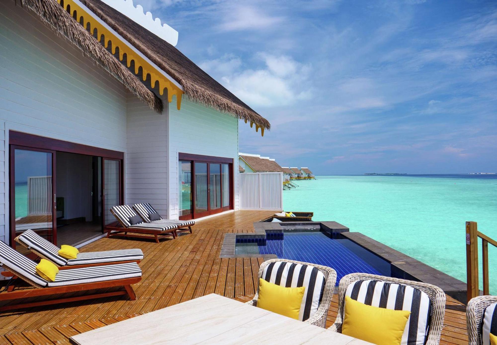 Saii Lagoon Maldives, Curio Collection By Hilton Emboodhoo Lagoon Exterior foto