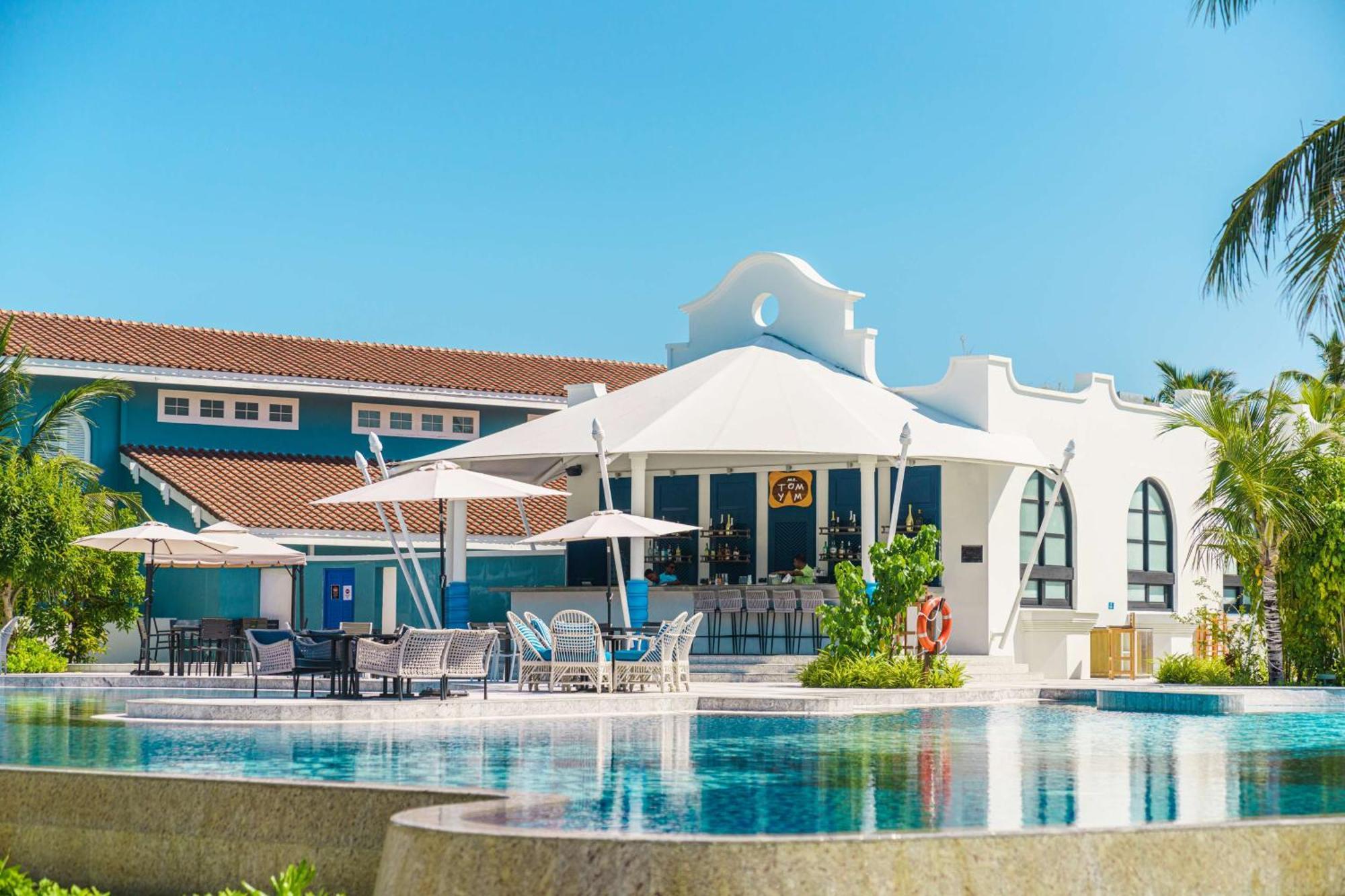 Saii Lagoon Maldives, Curio Collection By Hilton Emboodhoo Lagoon Exterior foto